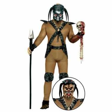 Alien carnavalspak accessoires heren