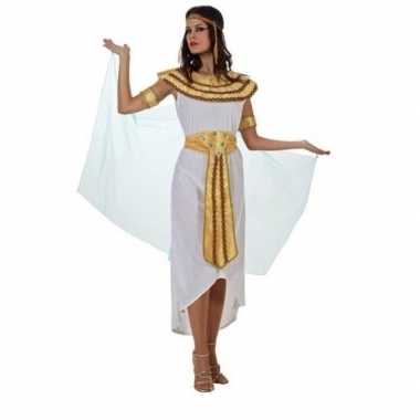 Cleopatra carnavalspak/set wit dames