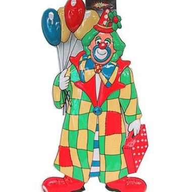 Clown carnaval decoratie ballonnen