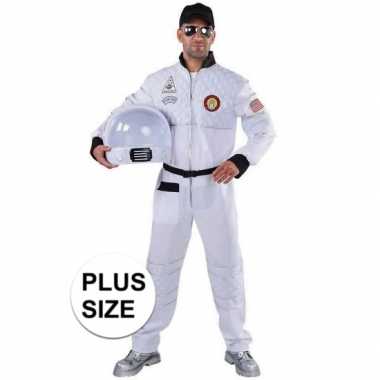 Feest/party grote maten astronauten pak/carnavalspak dames/heren