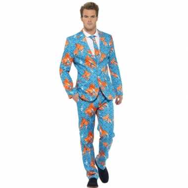 Goudvissen heren carnavalspaks