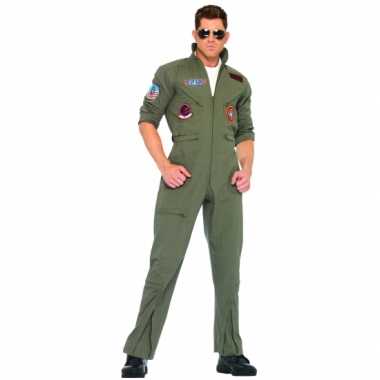 Grote maat piloten carnavalspakl volwassenen