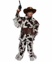 Carnaval cowboy pak koeien kinderen