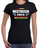 Carnaval verkleed shirt mestreech limburg maastricht zwart dames