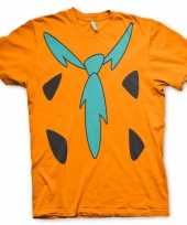 Fred flintstone shirt carnavalspak volwassenen