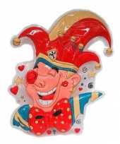 Prins carnaval wand decoratie