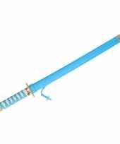 Speelgoed ninja zwaard blauw carnaval