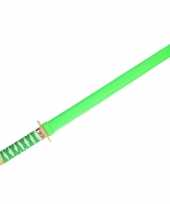 Speelgoed ninja zwaard groen carnaval