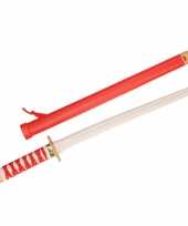Speelgoed ninja zwaard rood carnaval